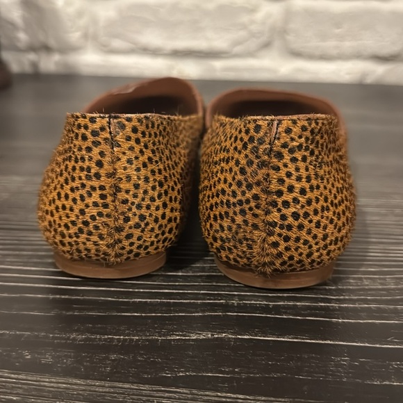 Madewell Leopard haircalf Women's Flats - Picture 3 of 5